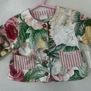 Floral baby Jacket